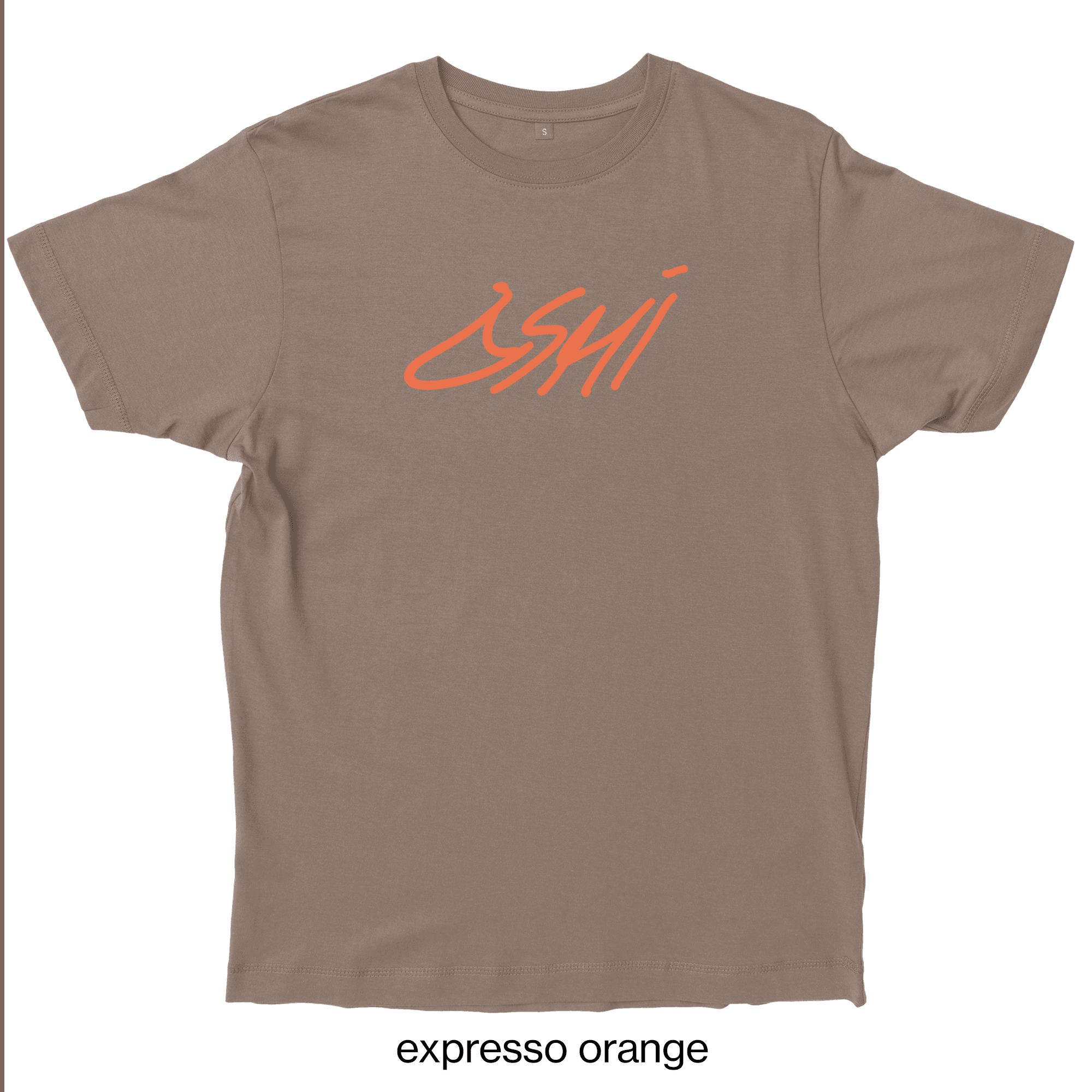 Oshi V2 Logo Tee — Expresso Orange